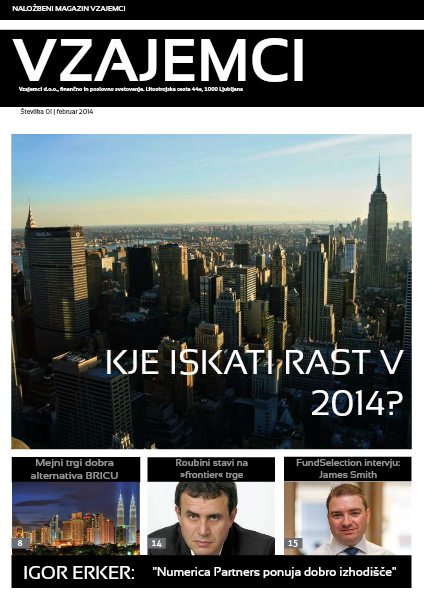 Naložbeni magazin Vzajemci - februar 2014