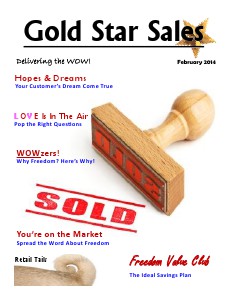February 2014 Gold Star Sales 2