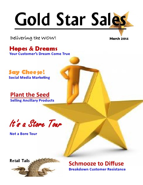 Gold Star Sales March 1