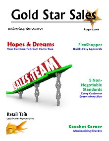 August Gold Star Sales