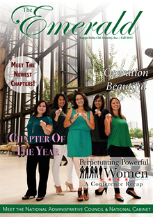 The Emerald Newsletter | Kappa Delta Chi Sorority