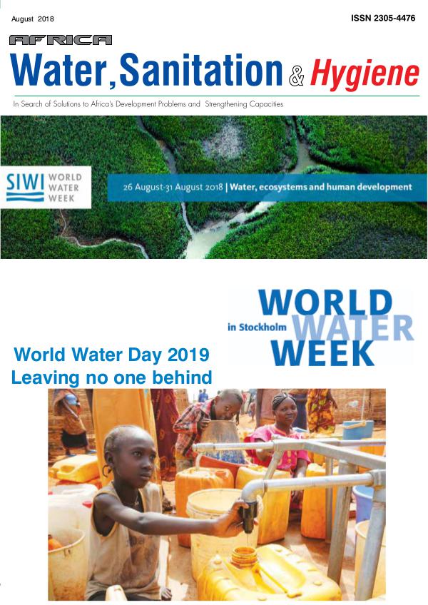 Africa Water, Sanitation & Hygiene Africa Water & Sanitation & Hygiene August 2018