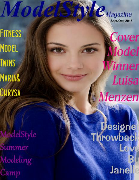 ModelStyle Magazine Sept-Oct. 2015