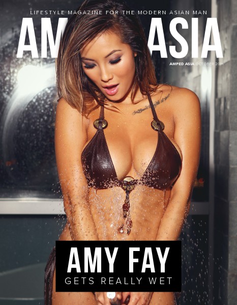 Amped Asia Magazine October 2014: Amy Fay Gets Really Wet