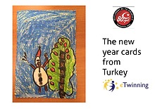 The new year cards from Turkey