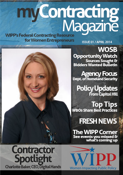 WIPP's myContracting Magazine April 2014