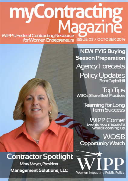 WIPP's myContracting Magazine October 2014